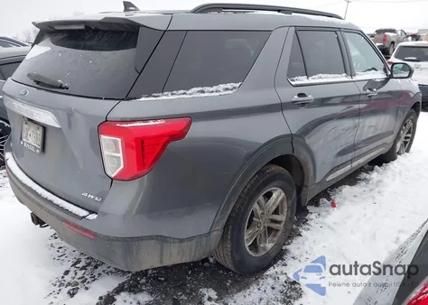 2021 Ford Explorer Xlt из США, поврежденный, VIN 1FMSK8DH8MGB87417
